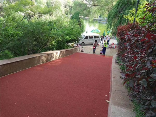 宿州彩色路面施工