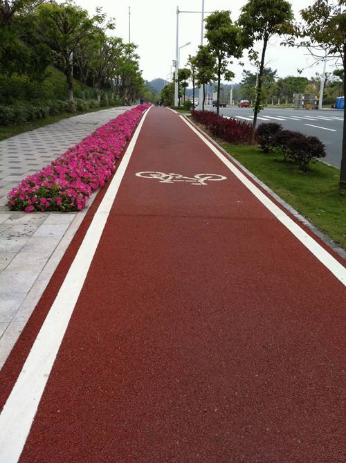 宿州核心承接彩色路面、水洗石、树脂胶粘石施工及庭院景观